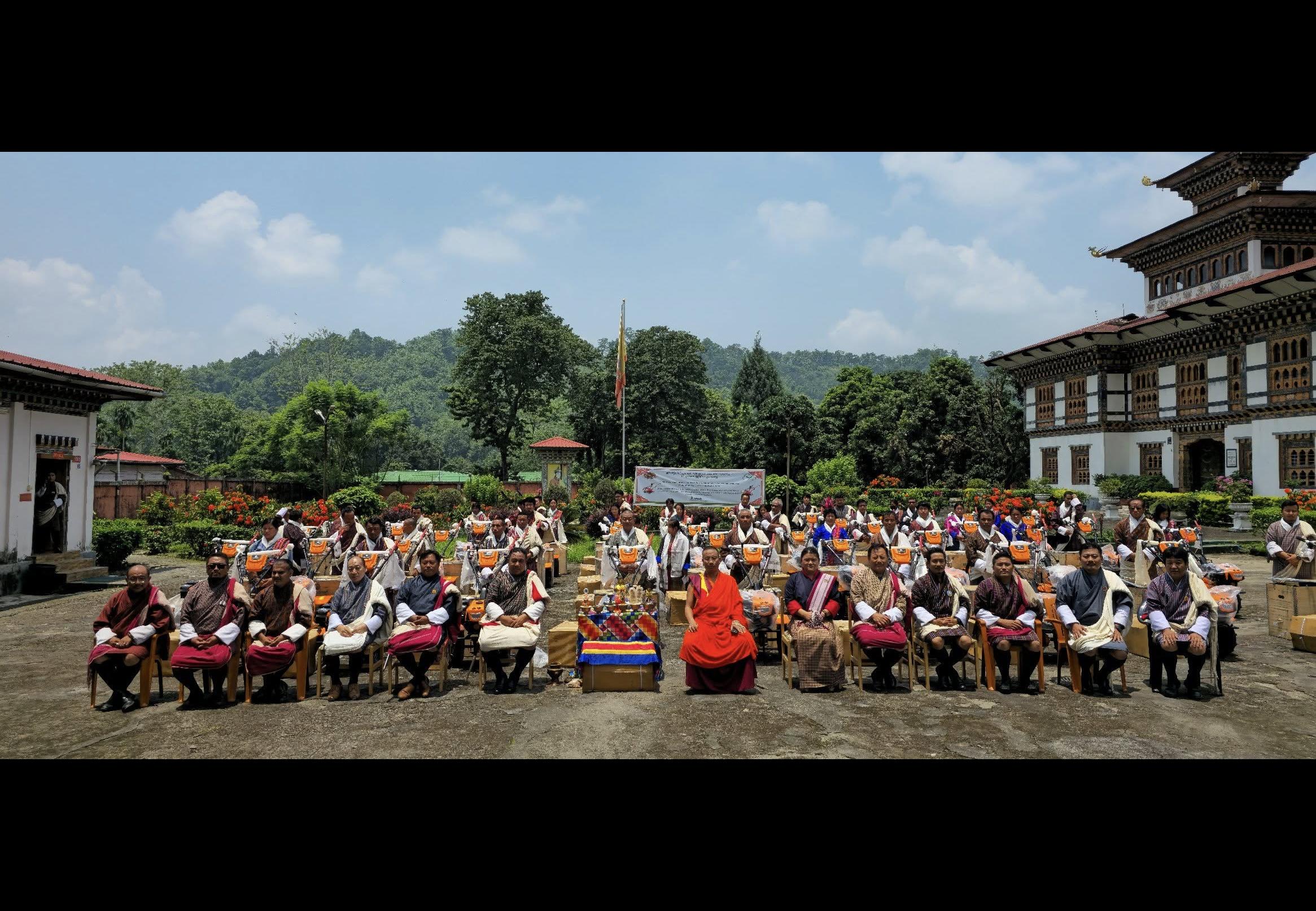Dzongkhag Administration of Samdrup Jongkhar held a mini tiller distribution program on June 9, 2025, at the DT Hall.