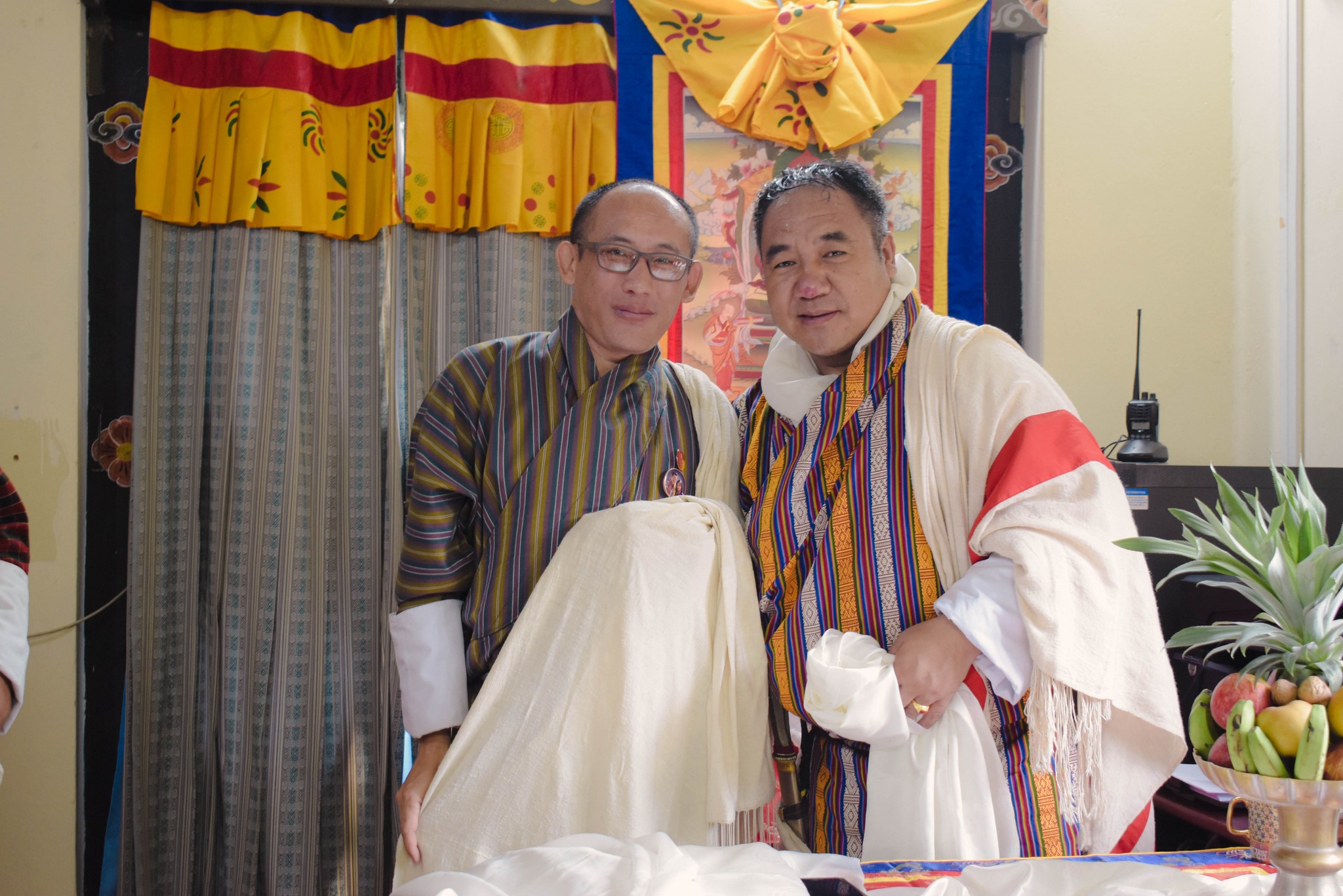 offered khadar to new dzongrab