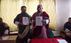 Dasho with Chief DEO