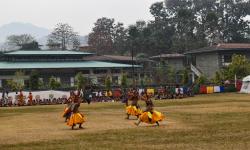 mask Dancer by Dzongkhag mask dancer