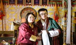 offering Trashi Khadar