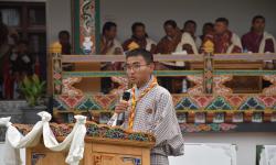 Delivery of Speech of Gratitude by the School Students