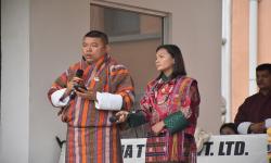 Trashi Laybay performed by guest and the people.