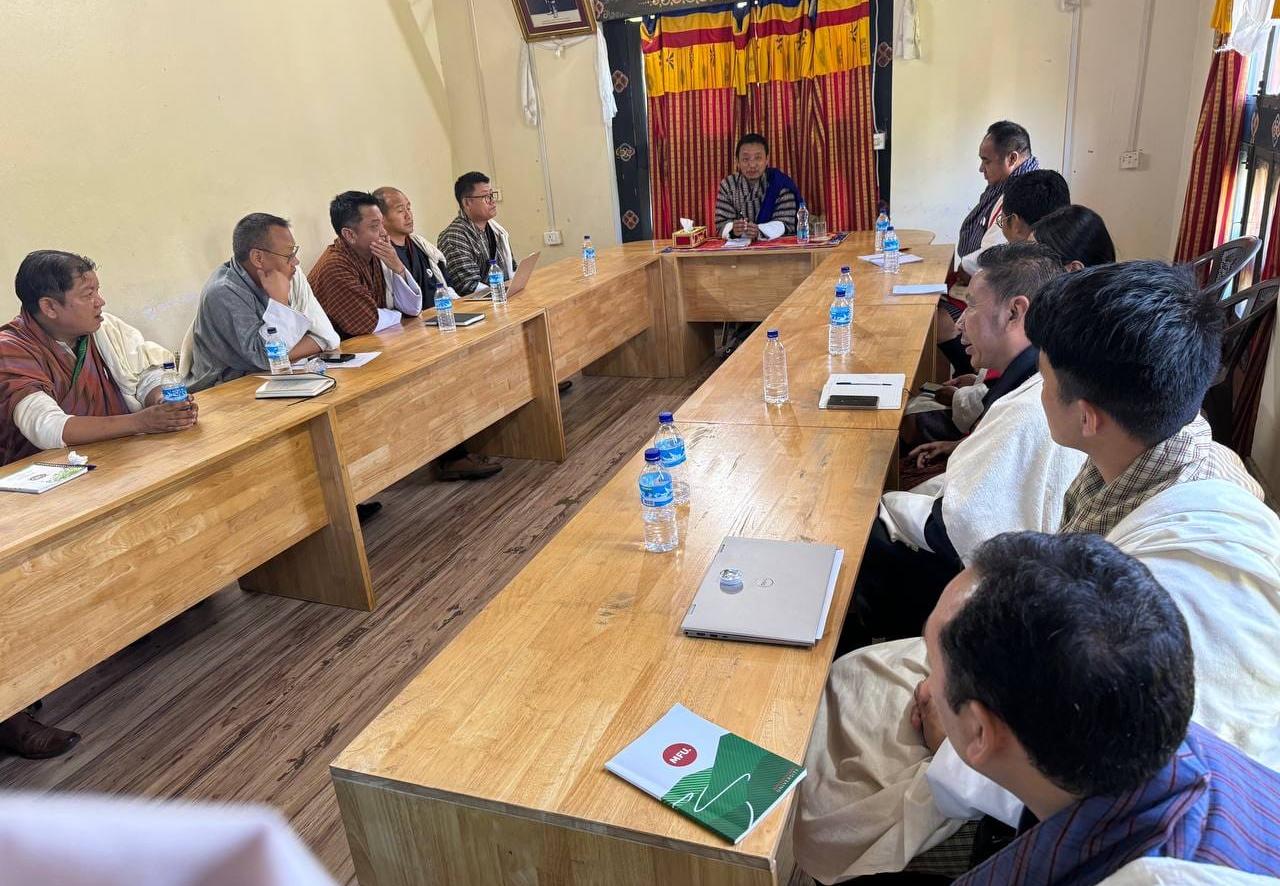 Hon. MP of Dewathang-Gomdar Conducts Constitutional Entry Meeting